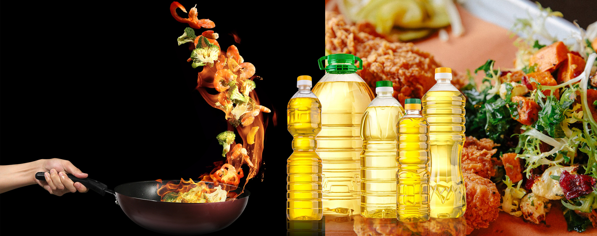 Food bottle, edible oil bottle